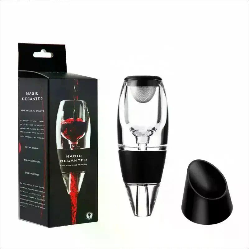 Wine Aerator Pourer & Decanter Set – BPA-Free Filter Dispenser