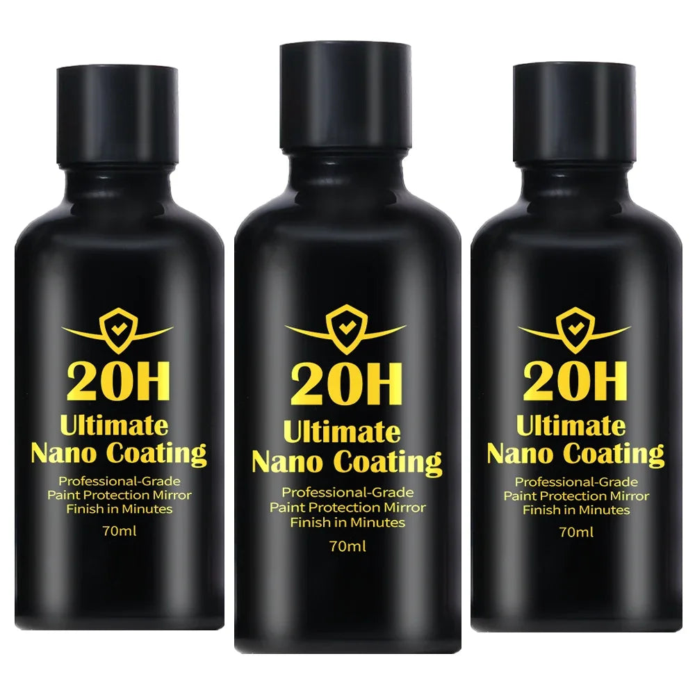 Graphene Ceramic Coating 20H with Self Healing and UV Track Technology Car Detailing Professionals 10+ Years of Protection Peaceful Pleasures Health and Wellness