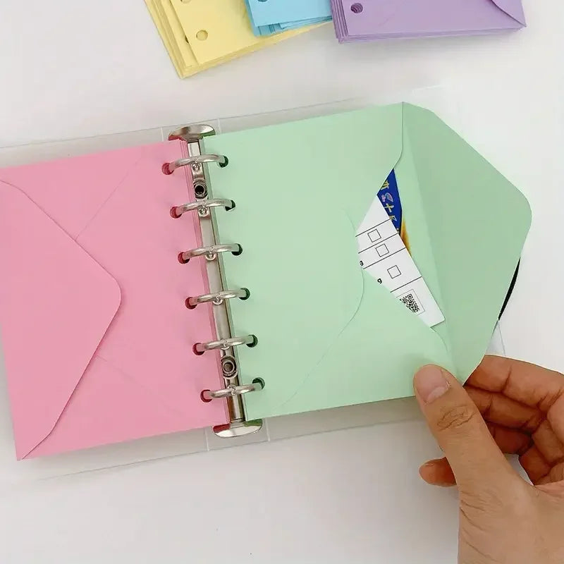 Bview Art A7 Binder Pocket Multipack 6-Pole Budget Envelope Wallet