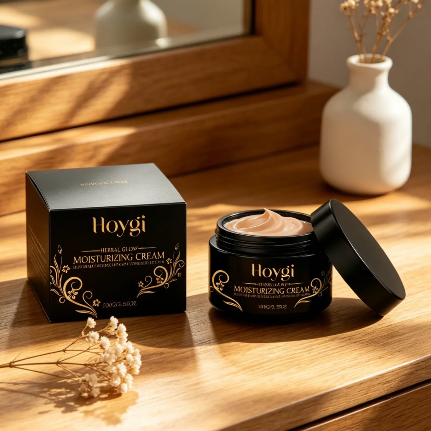 Hoygi Herbal Glow Face Moisturizer – Brightening Cream 100g