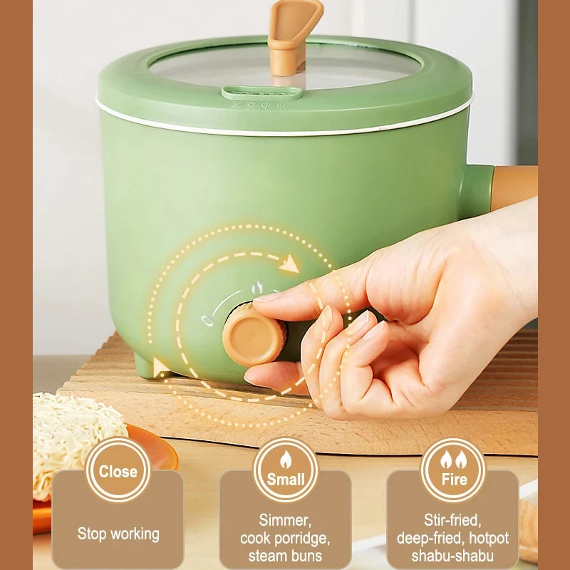 Multi Cookers Electric Pot Household Non-stick Pan Hot Pot Rice Cooker Cooking Appliances Electric Rice Cooker Peaceful Pleasures Health and Wellness
