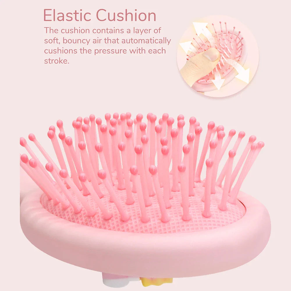 Cartoon Dinosaur Mini Air Cushion Massage Comb – Anti-Static