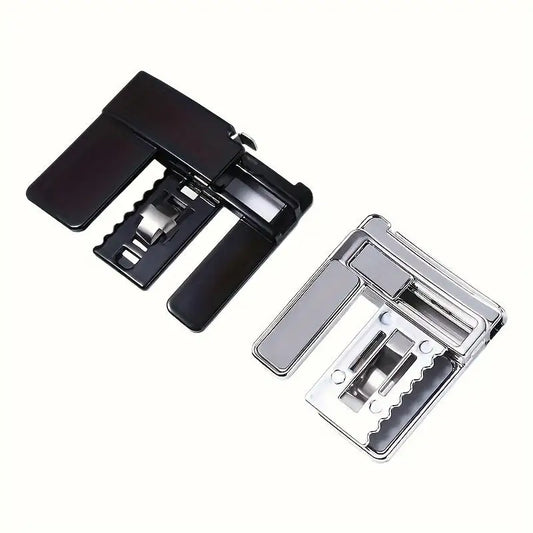 Foldable Multifunctional Belt Clip Buckle Adjustable Waist Belt Buckle for Pants Size Adjustment Mental Material Versatile Use Peaceful Pleasures Health and Wellness