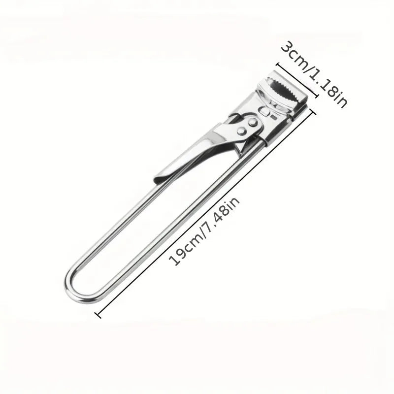 Adjustable Stainless Steel Jar Opener for Seniors & Tight Lids