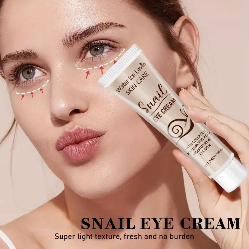 Hydrolyzed Collagen & Snail Essence Eye Cream – Firm & Moisturize