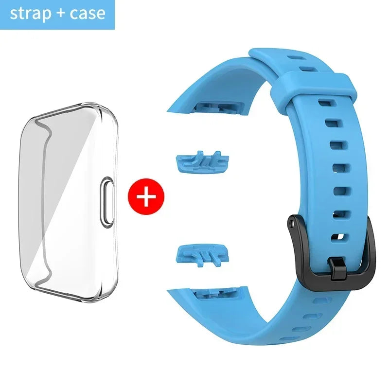 Silicone Sport Strap for Huawei Band 6 / 6 Pro & Honor Band 6 Peaceful Pleasures Health and Wellness