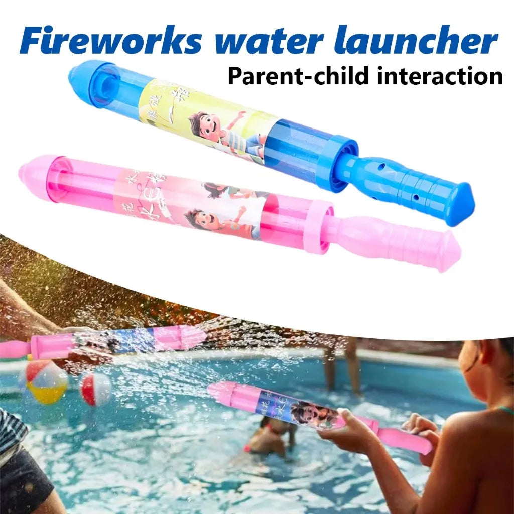 Double Nozzle Water Blaster Gun – Kids Summer Outdoor Splash Toy