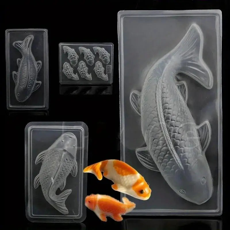 Unleash Culinary Creativity Enchanting Koi Shaped Silicone Mold Its