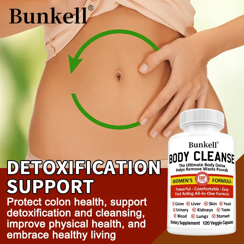 Plant Blend Extract Capsules – Candida Cleanse & Liver Detox