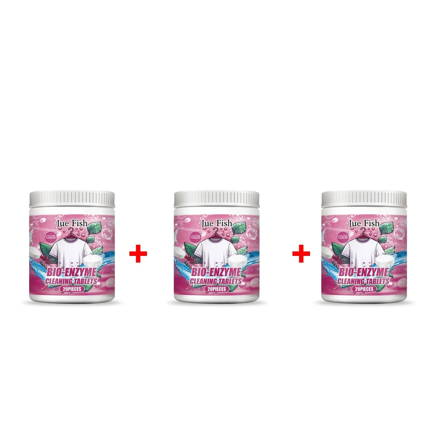 Bio Enzyme Cleaning Tablets – Stain Remover & Colour Protector