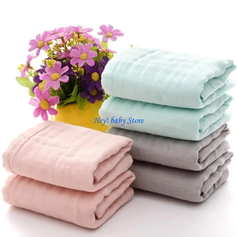 Soft Multi-Layer Cotton Baby Washcloth & Saliva Towel