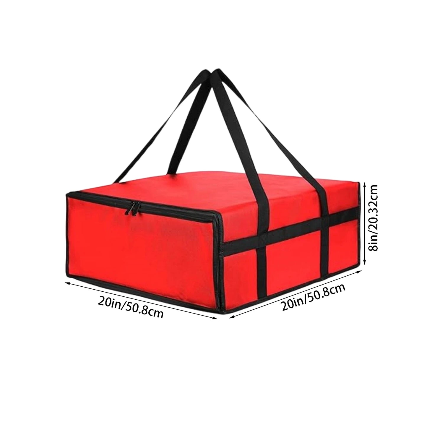 Insulated Pizza Delivery Bag | Hot & Cold Food Carrier