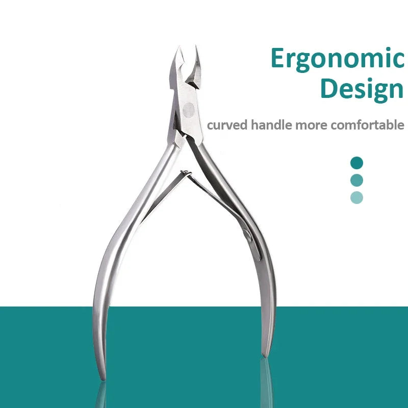 Stainless Steel Cuticle Nipper – Nail Trimmer & Manicure Tool