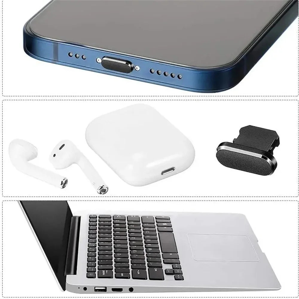 13-in-1 Phone Charging Port Dust Plug & Cleaning Kit