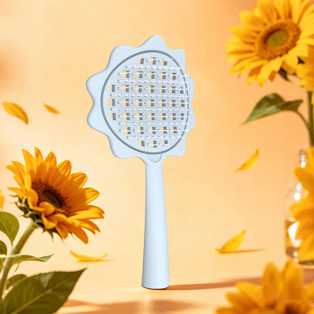 Sunflower Detangling Hair Brush & Scalp Massager Comb