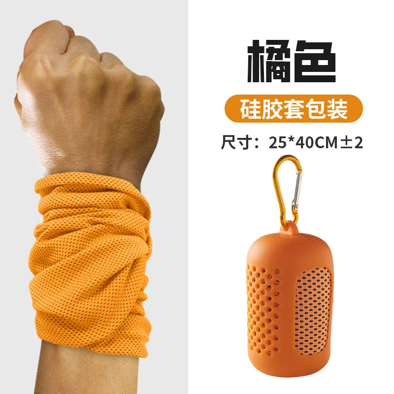 Sports Wrist Sweat Towel – Thin, Cool & Quick-Dry | 25×40cm