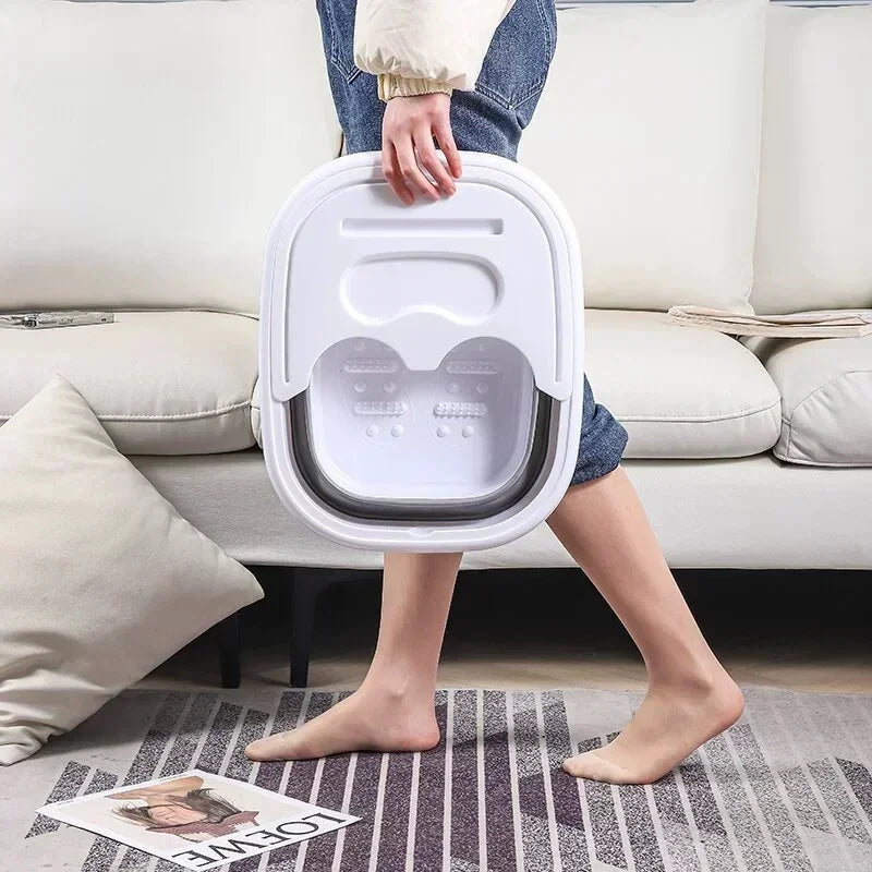 Foldable Foot Bath Tub – Portable Collapsible Basin for Travel