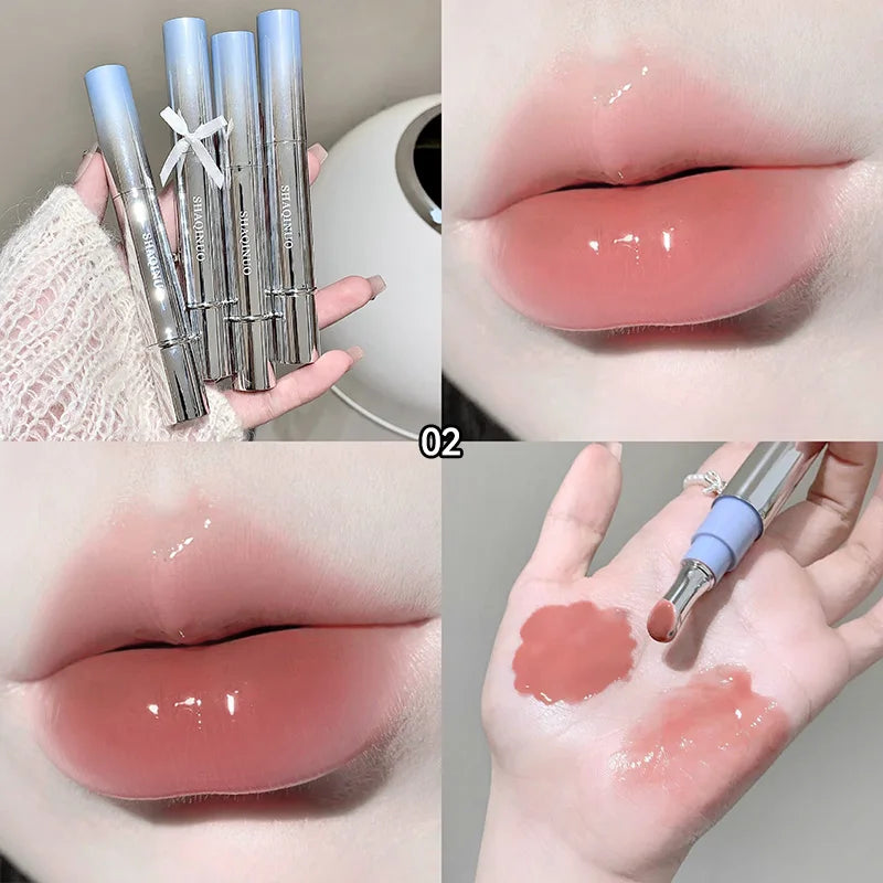 Mirror Watery Lip Gloss – Plumping Jelly Tint & Moisturizer