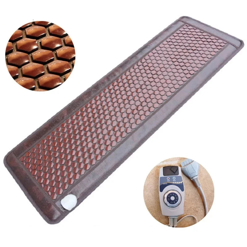 Far Infrared Jade Tourmaline Heating Pad | Back Pain Relief Mat