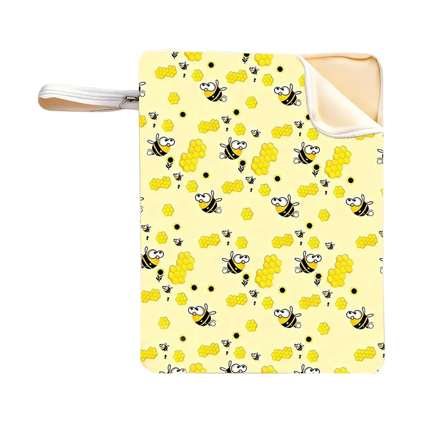 Reusable Beeswax Bread Bag – Large Cotton Food Storage Bag