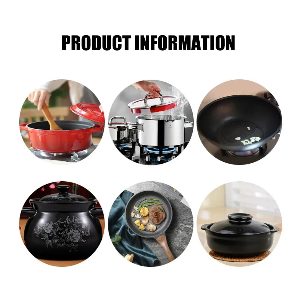 Heat Conduction of Gas Stove Diffuser Distributor Stove Top Heating Plate with Handle Put Rusty Kitchen Supplies Peaceful Pleasures Health and Wellness