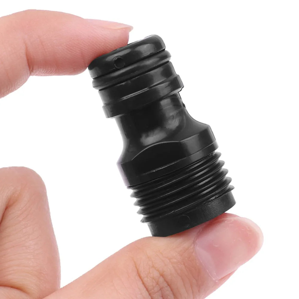 2-Pack Garden Hose Tap Adaptor – 1/2" Nipple Pipe Connector