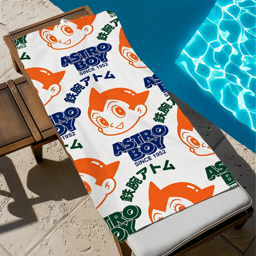 Quick-Dry Microfiber Beach Towel | Soft Pool & Travel Towel Quick-Dry Beach Towel Peaceful Pleasures Health and Wellness z4 STJ40x70CM