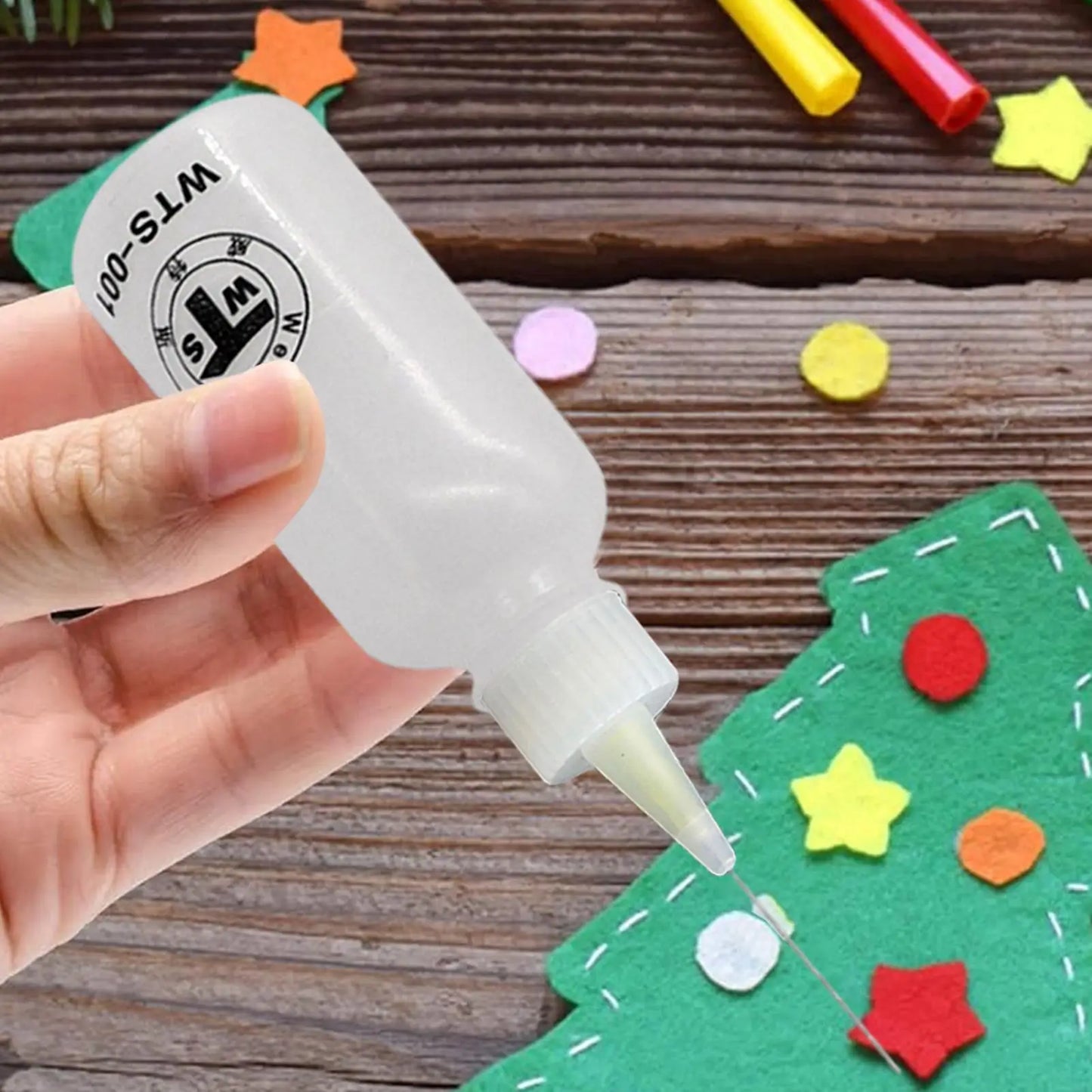 empty Needle Tip Bottle Precision Tip Needle Oiler Glue Applicator Squeeze Bottle Portable Liquid Dropper Bottles Oil Applicator Peaceful Pleasures Health and Wellness