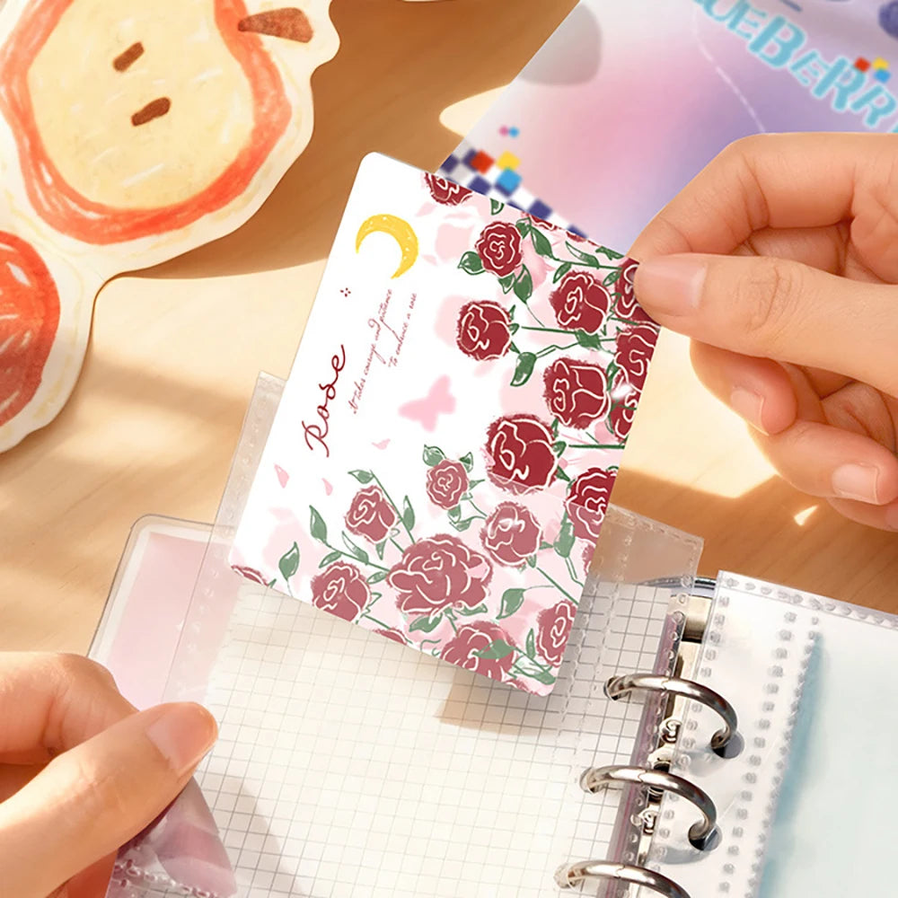Aesthetic Multifunctional Notebook Loose Leaf Book Simple Grid