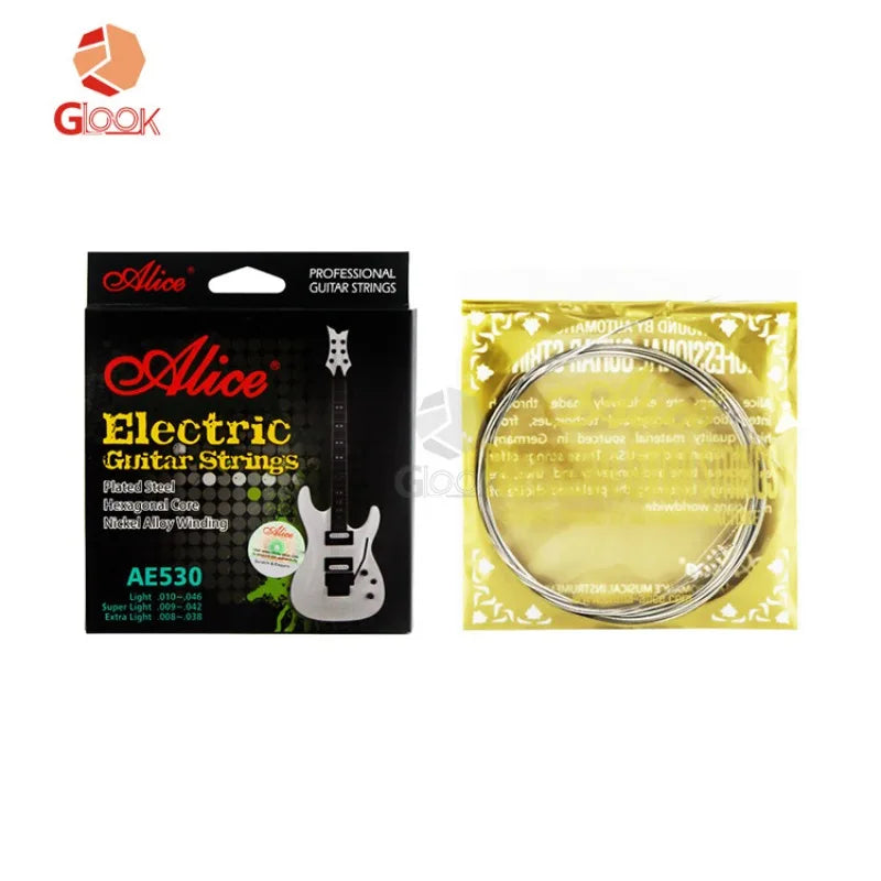 Alice Electric Guitar Strings Nickel Plated 1-6 Rust Proof 010 008