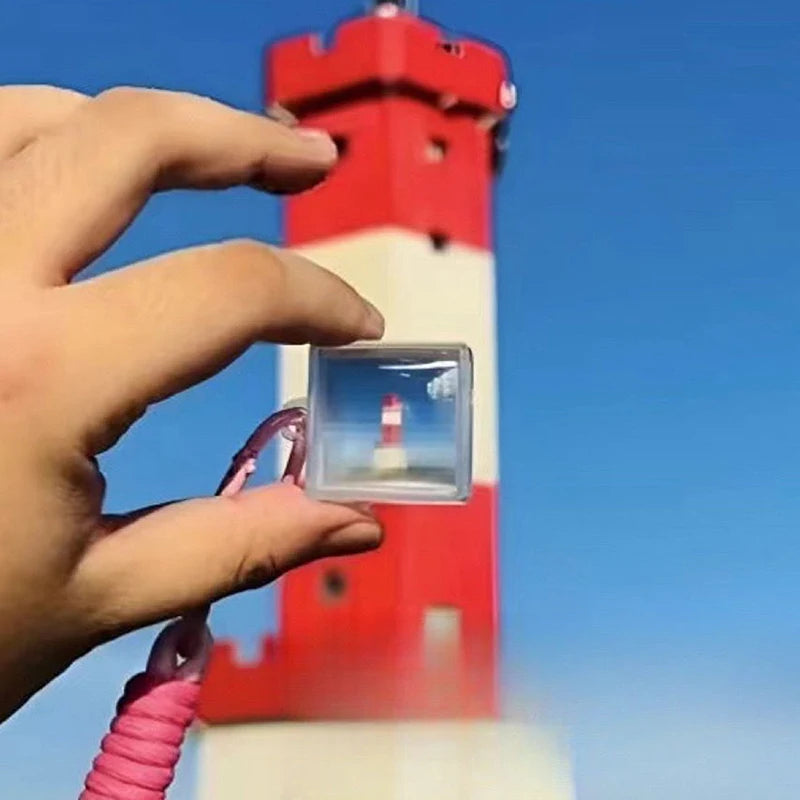Transparent Acrylic DIY Pixel Keychain – Bag Pendant Gift