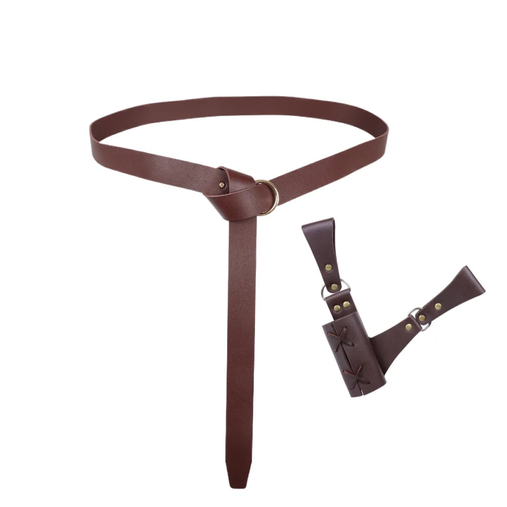 Medieval Belt Sword Sheath Knight Waist Scabbard Costume Cosplay