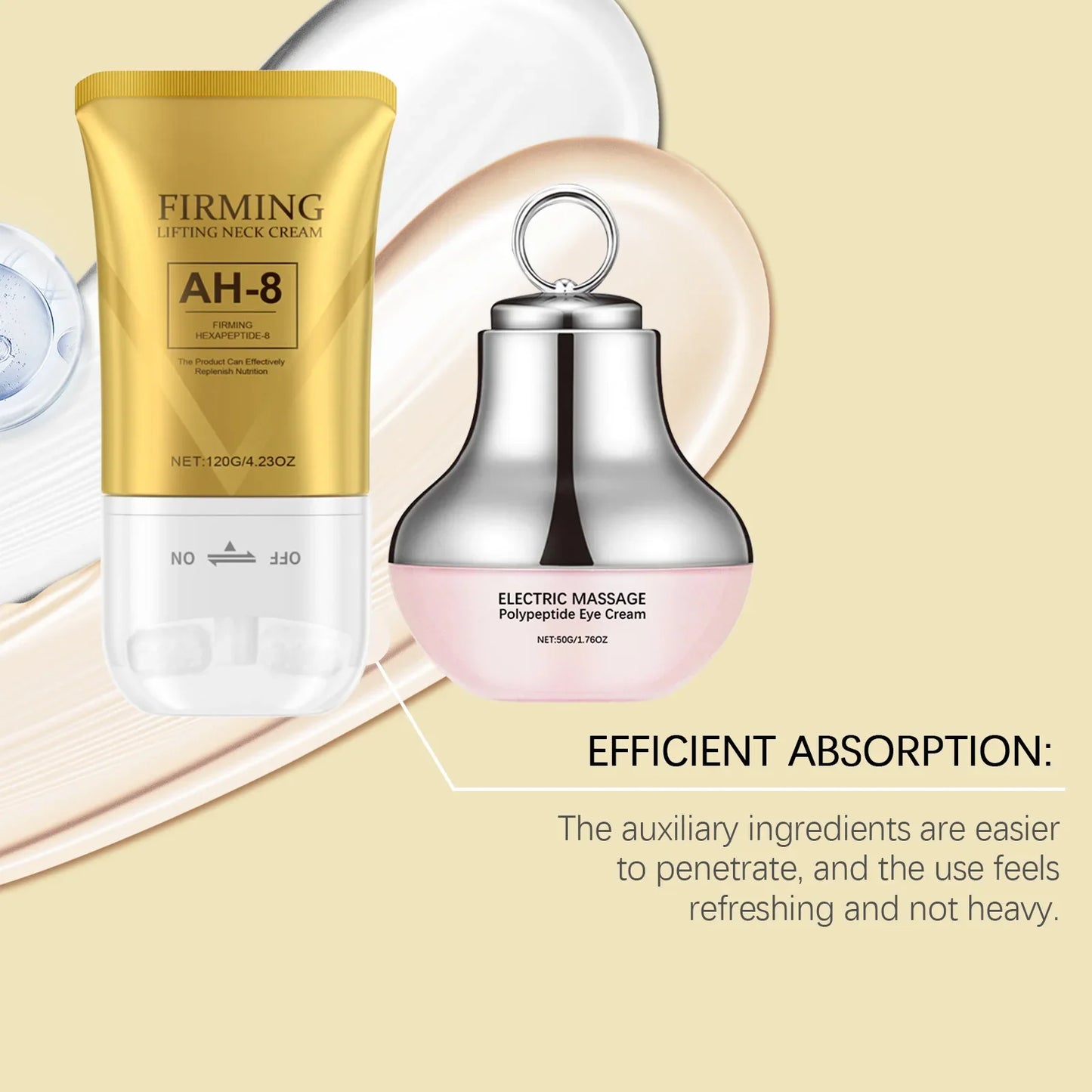Face Firm Care Kit – Eye, Neck & Contour Tightening Cream