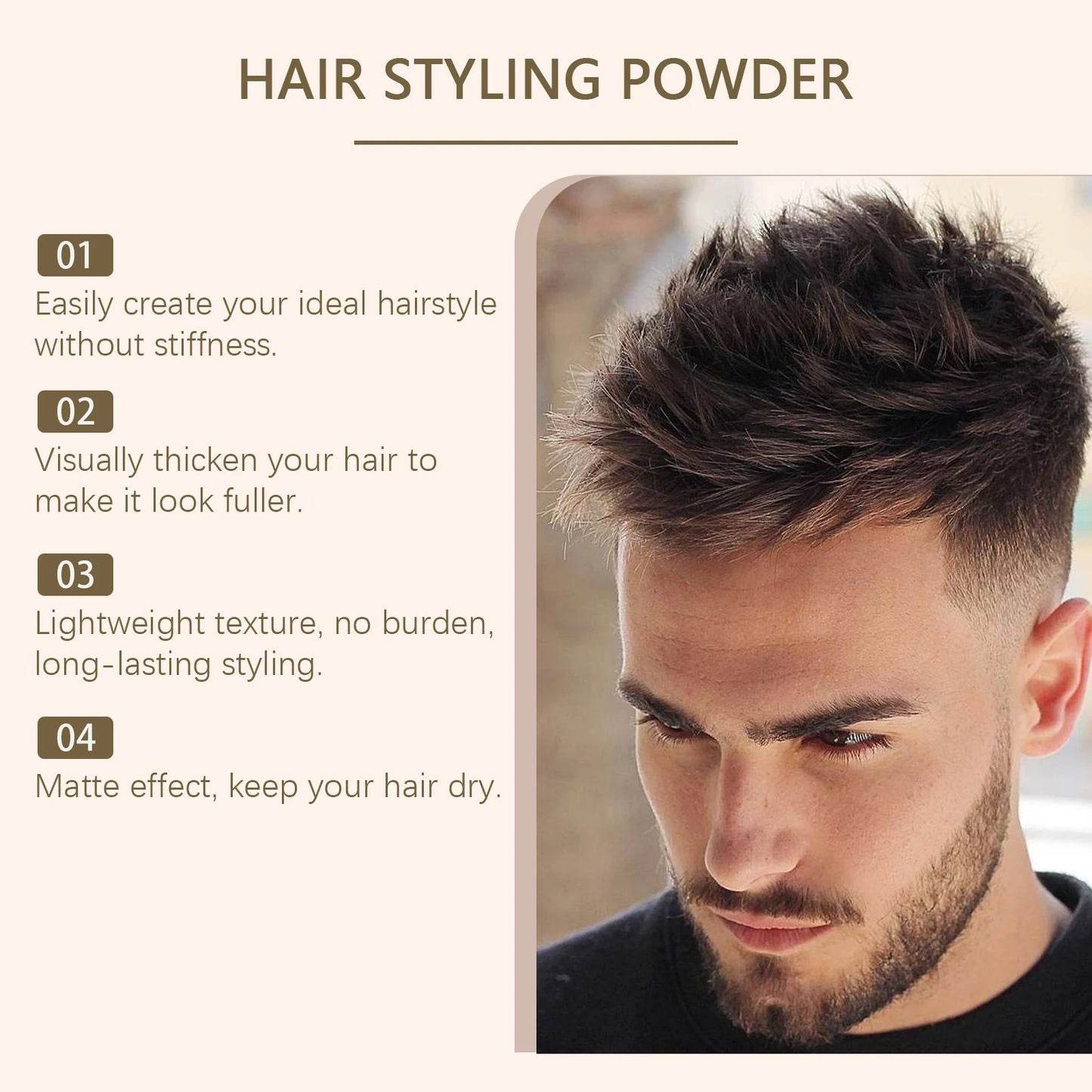 East Moon Volumizing Hair Powder – Matte Texture & Fluffy Hold