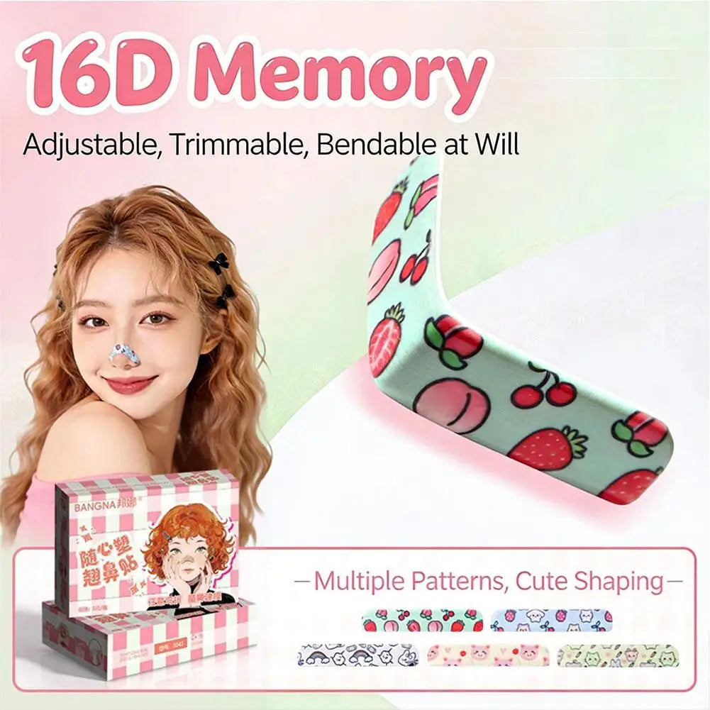 Nose Lift Strips 5/10pcs 3D Nose Shaping Sticker Shrink Nose Patch For Nose Reshaping Contouring Slimming Nose Wing Stickers Peaceful Pleasures Health and Wellness