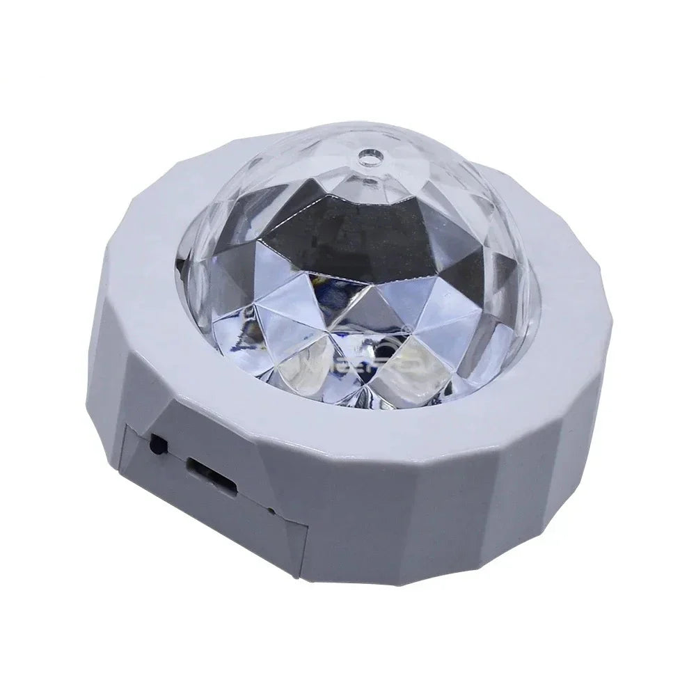 RGB Music LED Atmosphere Dome Lamp | DJ Party Night Light USB