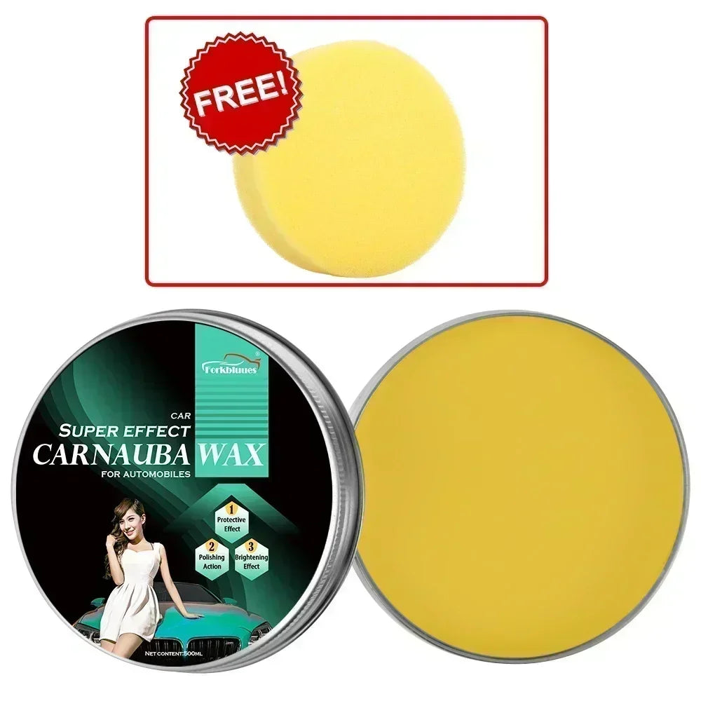 Car Polish Car Wax Crystal Plating Set Covering Paint Surface Waterproof Film Coating Formula Hard Glossy Wax Layer Peaceful Pleasures Health and Wellness