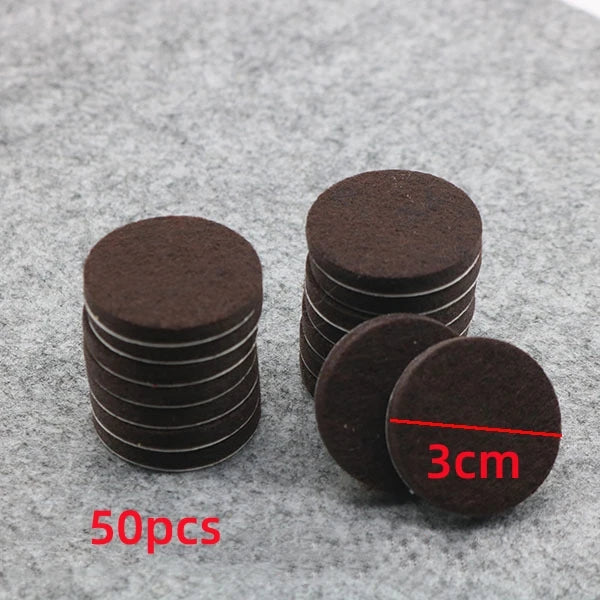 Felt Furniture Leg Pads 18–128pcs | Self-Adhesive Floor Protectors