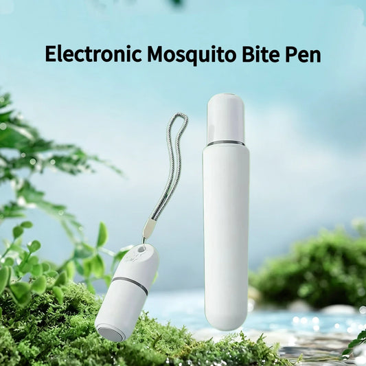 Outdoor Mosquito Bite Itch Relief Device Rechargeable Physical Soothing Insect Bite Anti Swelling Electronic Relief Pen Portable Peaceful Pleasures Health and Wellness