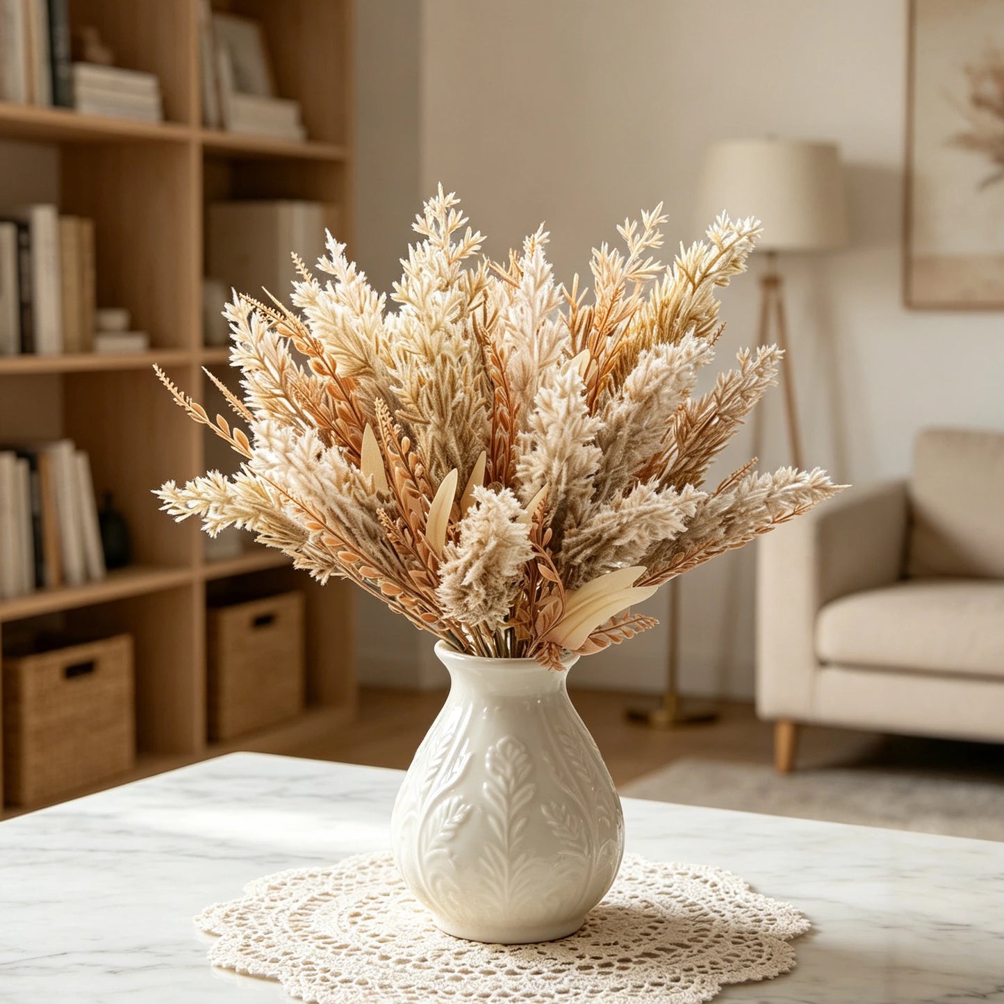 Artificial Silk Reed Stems – Wedding & Home Garden Decor
