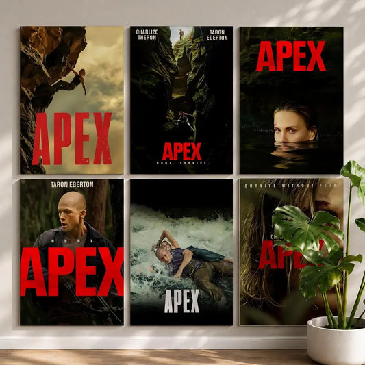 Movie-Apex HD Self-Adhesive Waterproof Poster | Wall Art Decor Wall Art Poster Peaceful Pleasures Health and Wellness