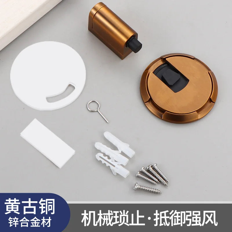Magnetic Door Stopper – Heavy Duty, Adjustable, No-Drill
