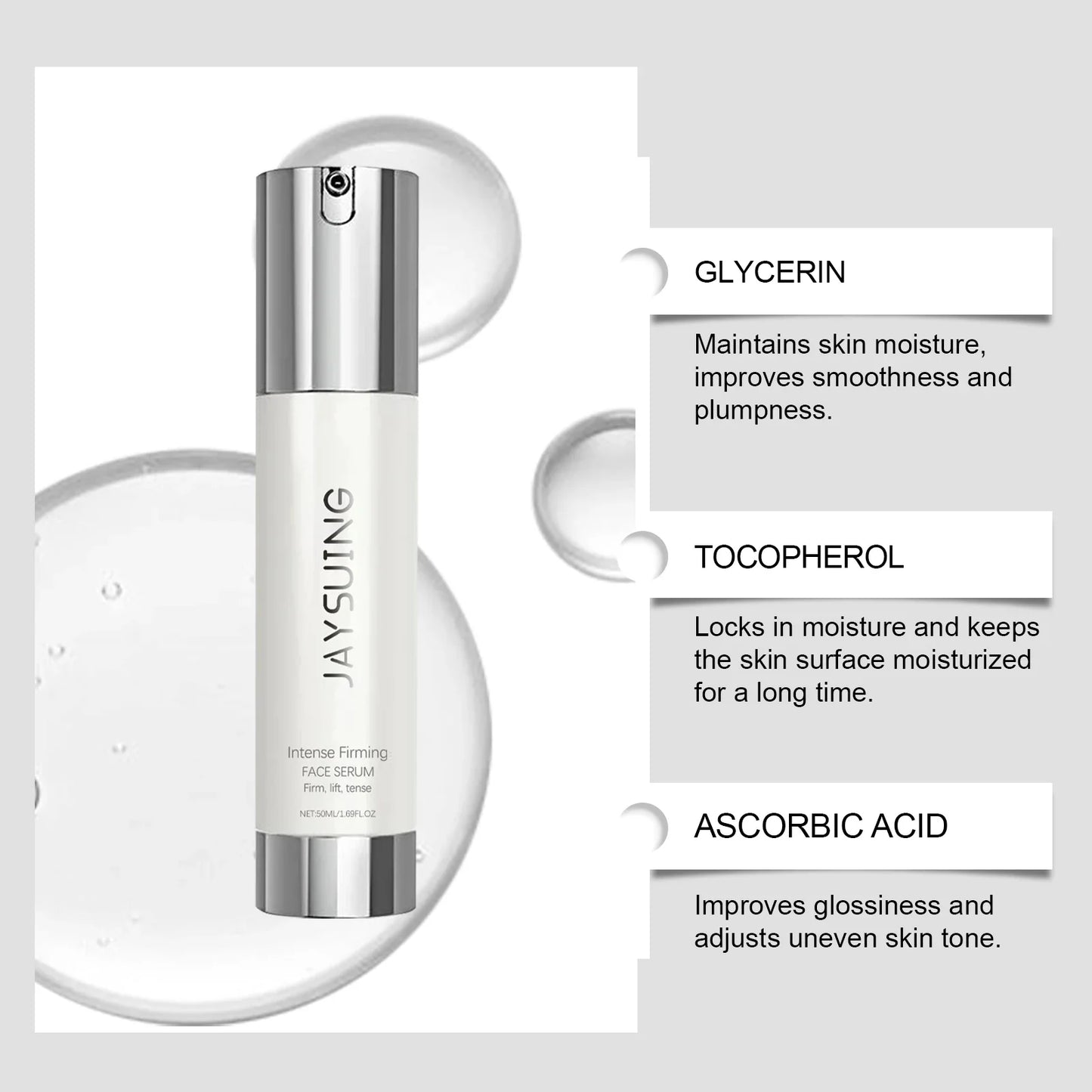 Jaysuing Anti-Aging Facial Serum – Firming & Wrinkle Repair 50ml