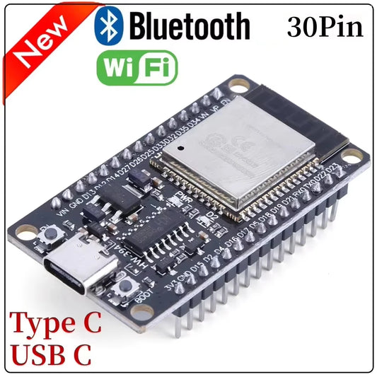 esp32 Development Board Wireless WiFi Bluetooth module Ultra-Low Power Consumption Dual Core 30Pin 32 for Smart Home ﻿ Peaceful Pleasures Health and Wellness