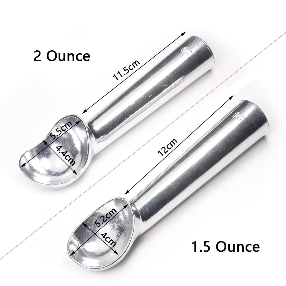 Nonstick Anti-Freeze Ice Cream Scoop and Frozen Dessert Scoop,1.5 and 2 Ounce Peaceful Pleasures Health and Wellness