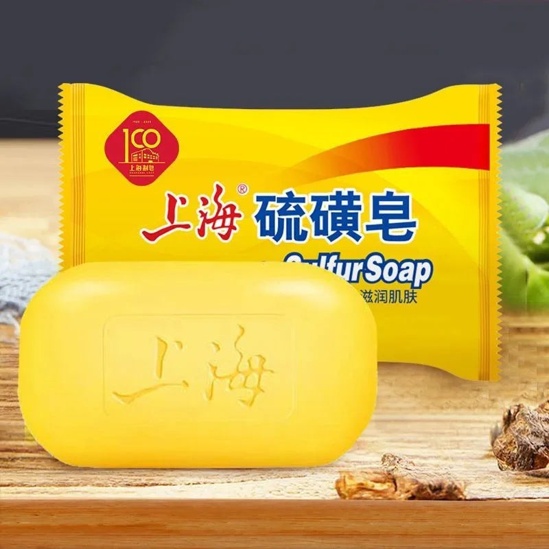 Shanghai Sulfur Soap Oil-Control Cleansing Bar | 3/5 Pack