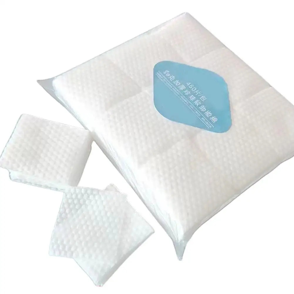 500/600pc Pearl Cotton Pads – Thick Makeup Remover Pads