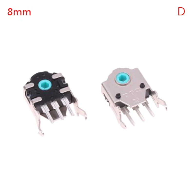 TTC Mouse Scroll Wheel Encoder 5–13mm Green Core | 2-Pack Mouse Encoder Peaceful Pleasures Health and Wellness 8mm