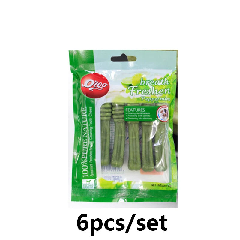 Beef Flavored Dog Chew Toys | Dental Sticks for Teeth Cleaning
