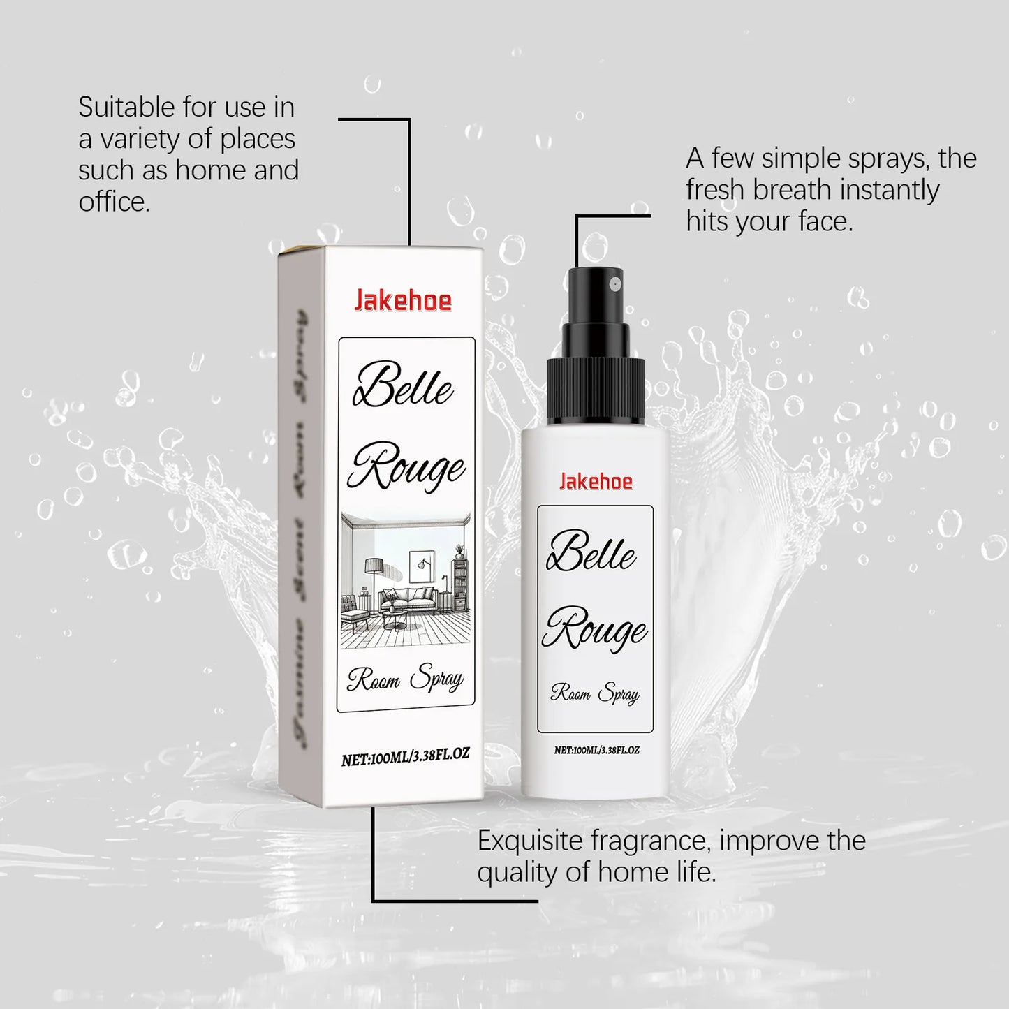 JAKEHOE Jasmine Room Fragrance Spray – Odour Remover 100ml